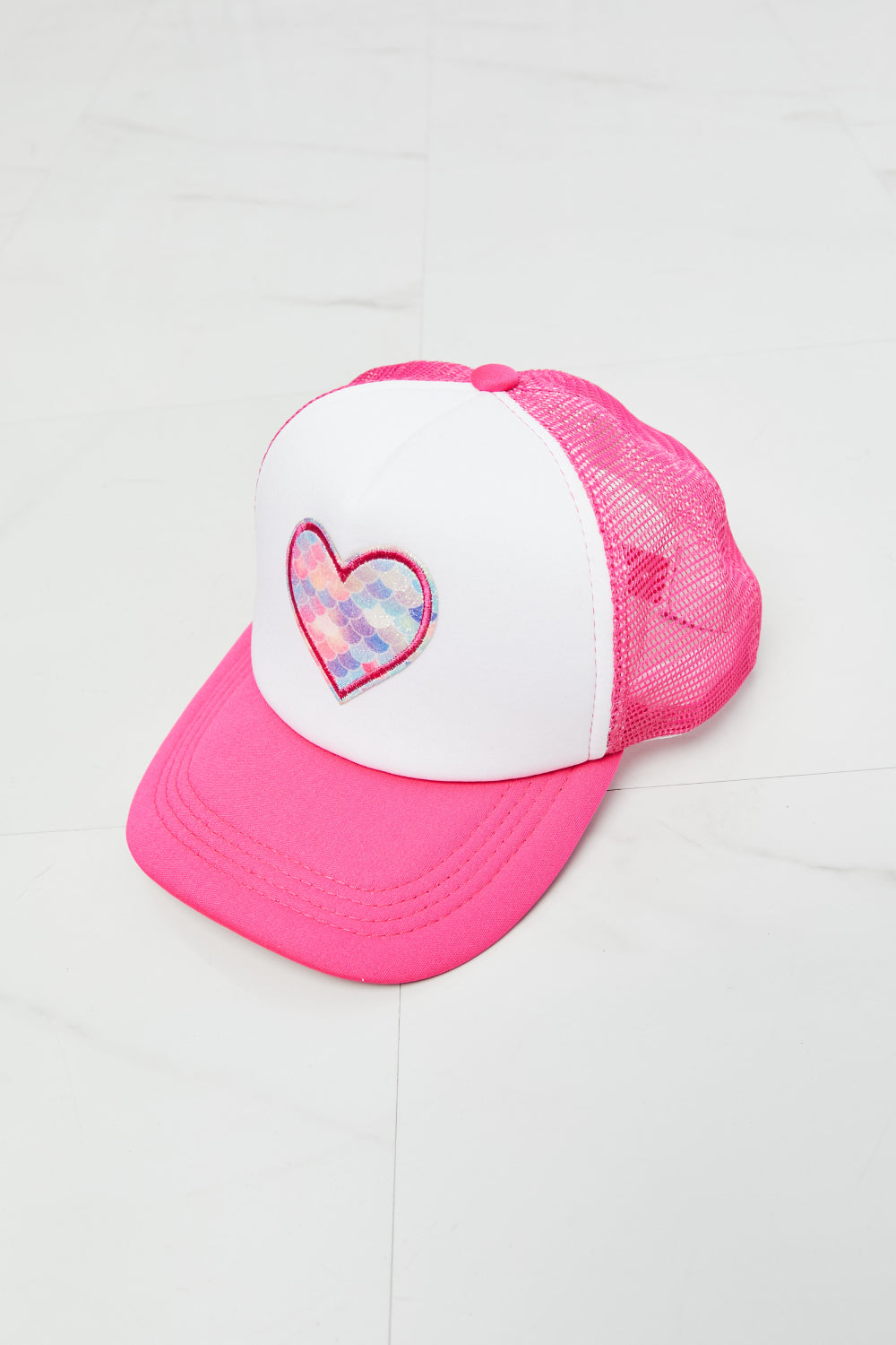 Heart Hat in Pink